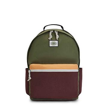 Kipling Damien Large Backpack Laptop Táska Olivazöld | HU 1634WN